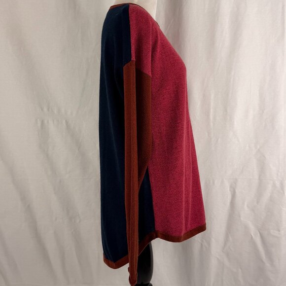 Smartwool Women's Sweater | Pink, Red, Navy | Medium - Picture 4 of 10